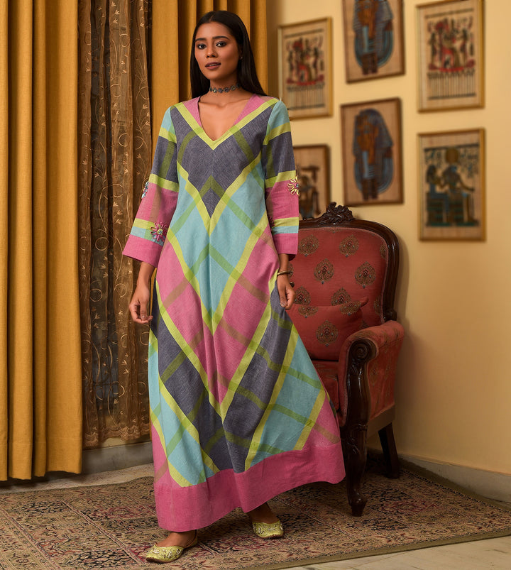 Raass Fairytale Handwoven Cotton Kurta with Pant Set