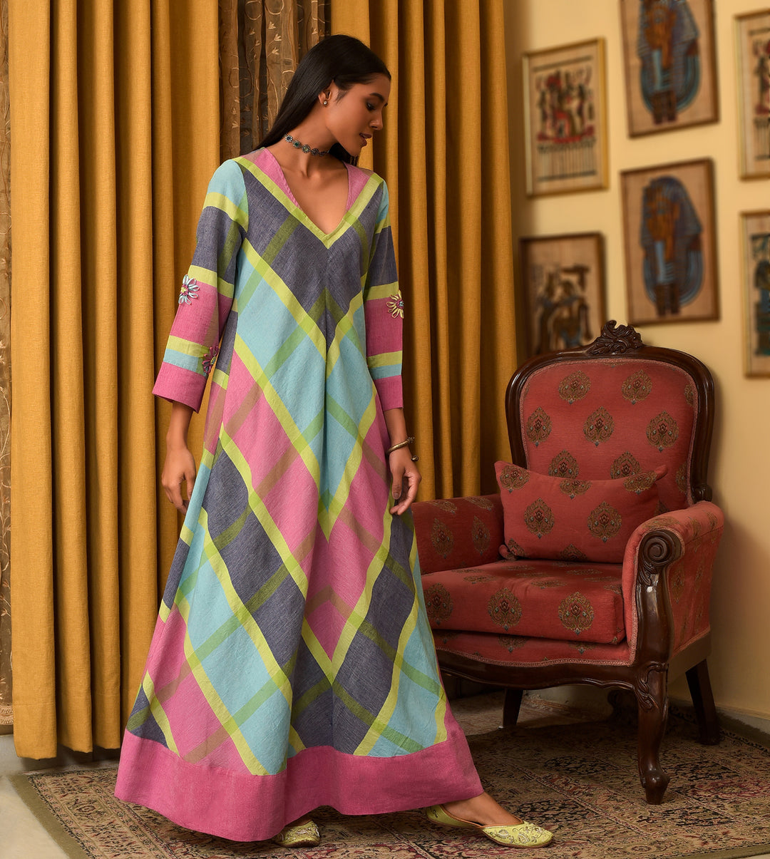 Raass Fairytale Handwoven Cotton Kurta with Pant Set