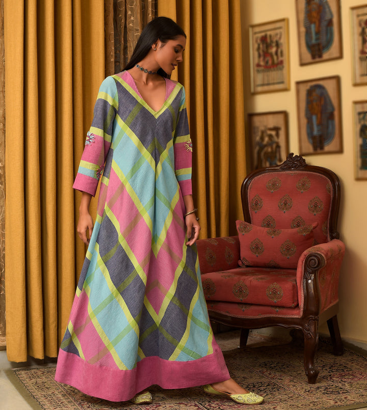 Raass Fairytale Handwoven Cotton Kurta with Pant Set