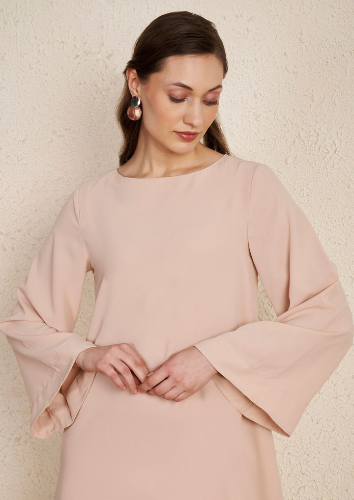 Pastel Peach Kurta Set
