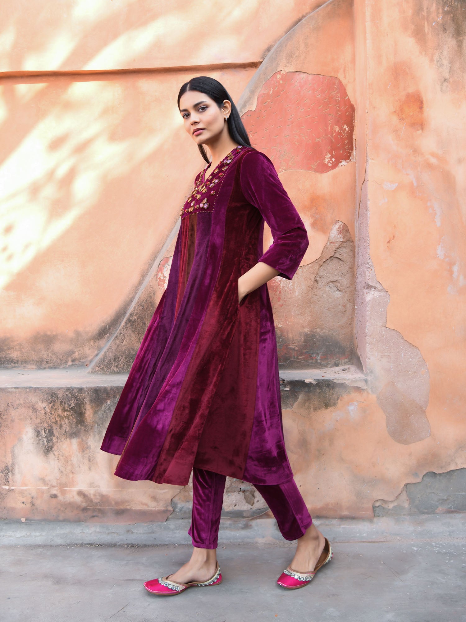 Jamun & Cocktail Kurta Set