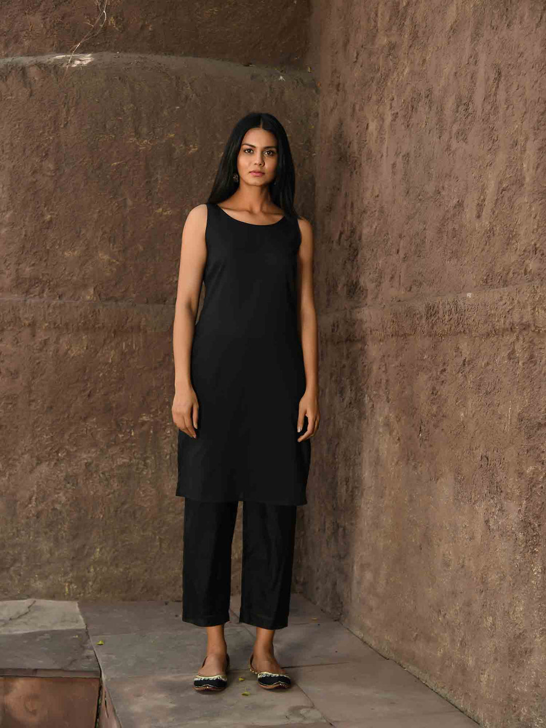 The classic Black and Silver ensemble