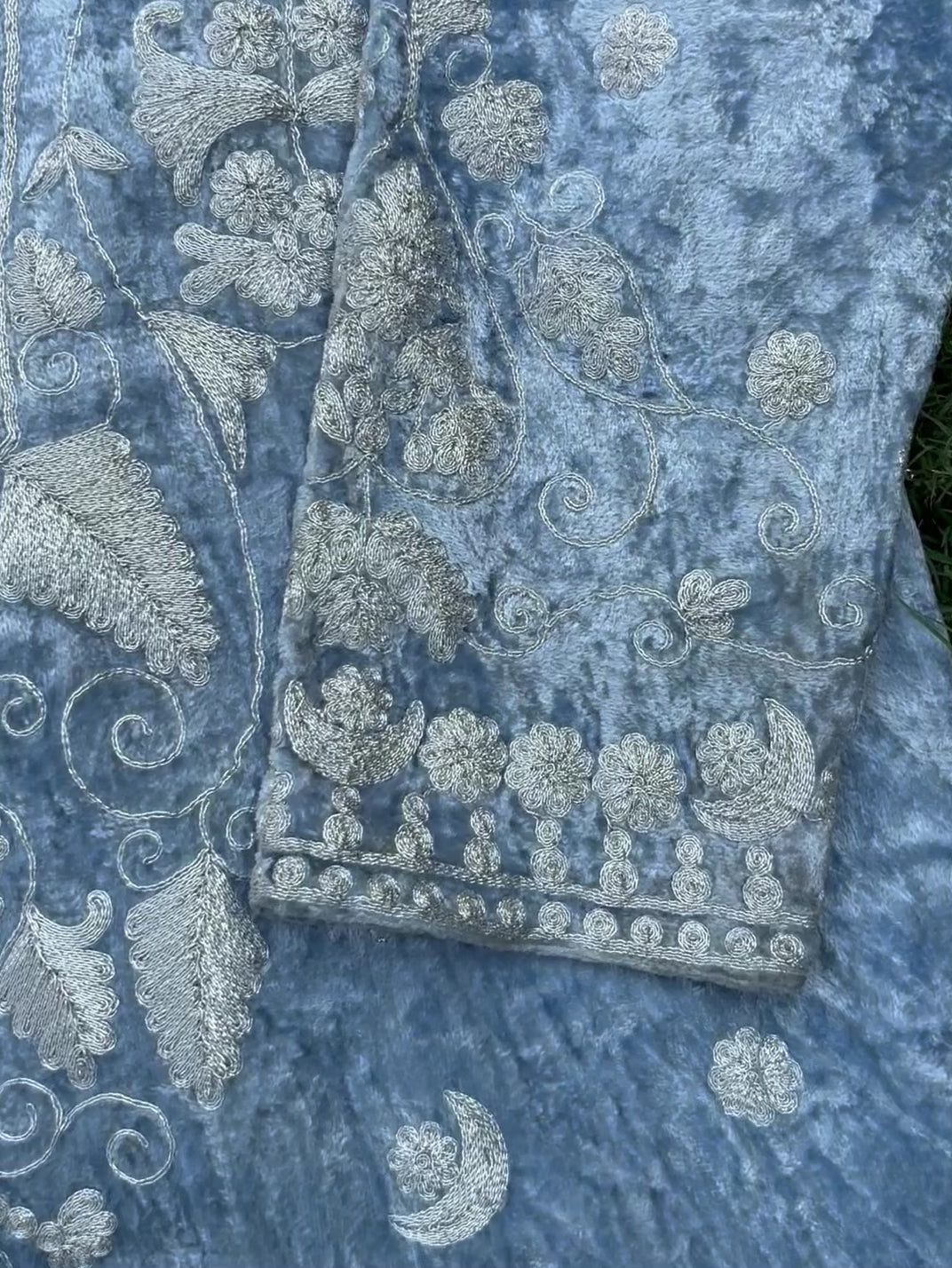 Rare Blue Velvet Fanfare Ensemble