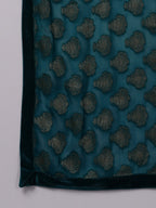 Green Short Kurta, Salwar Dupatta Set
