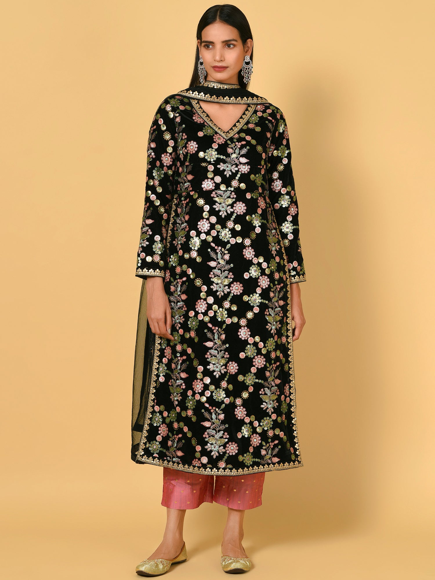 Kurti Velvet Di