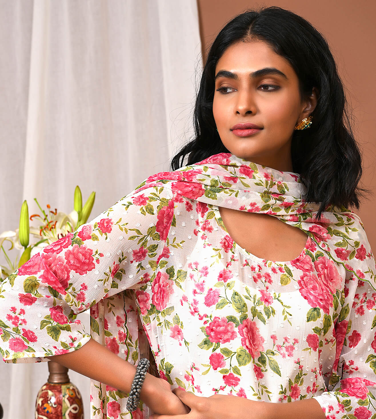 Peace & Joy be upon Kurta Sharara & Dupatta Set