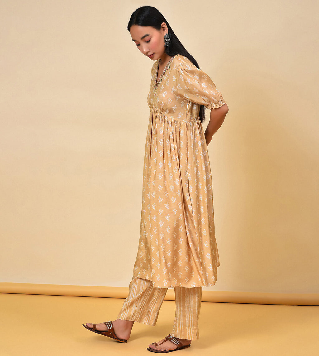 Cheer in the earth Kurta Pant Set