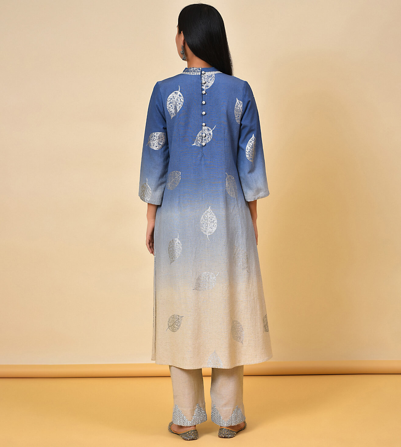 Dip Dye Kurta & Pant Set