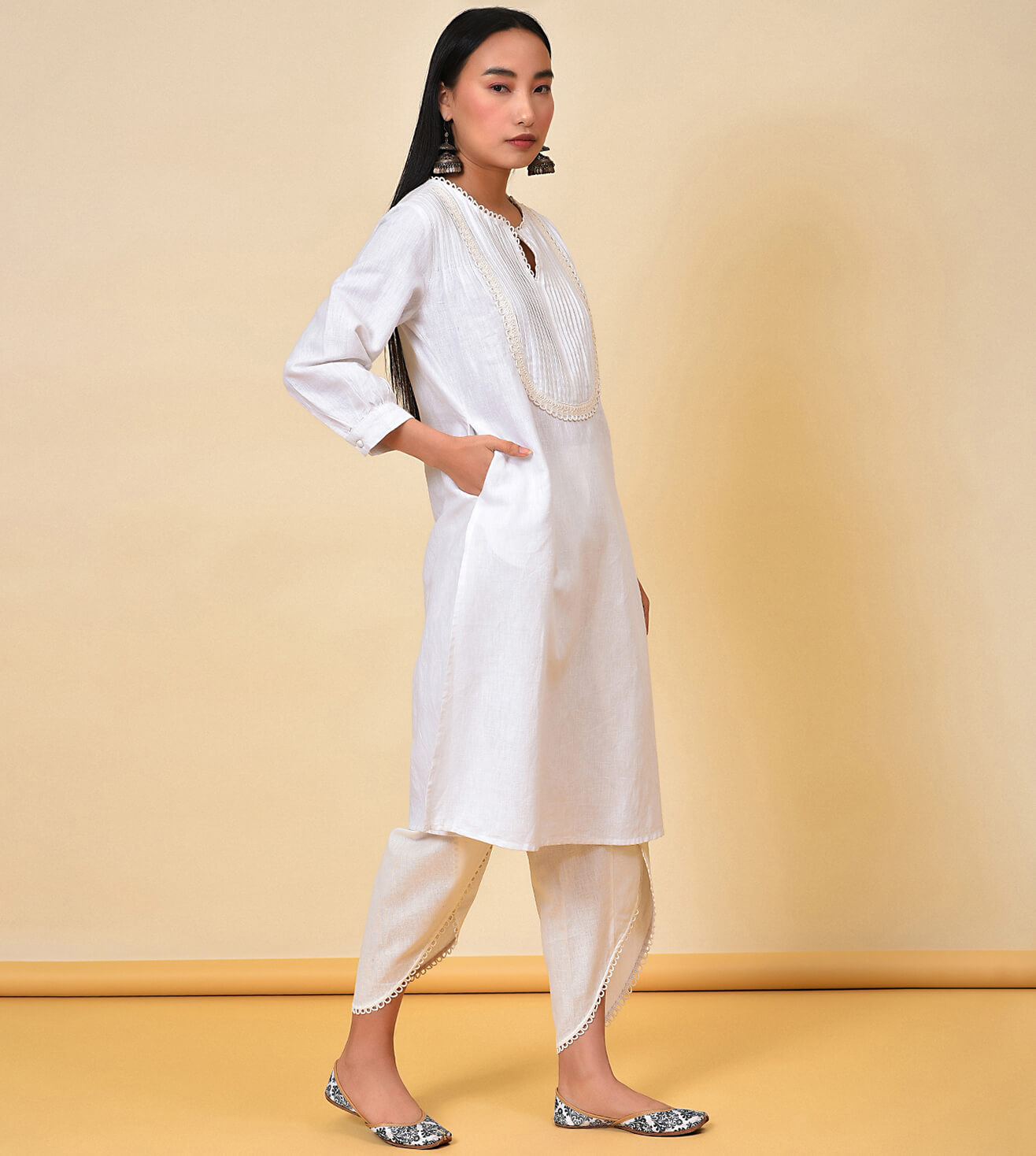 Bouquet Kurta & Dhoti