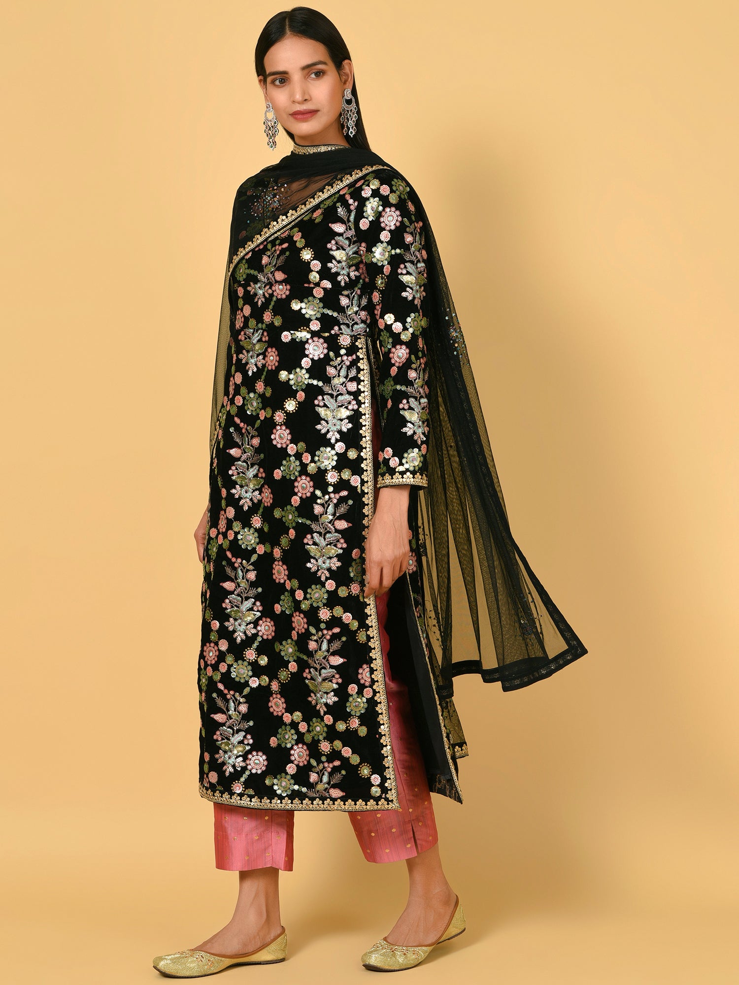 Kurti Velvet Di