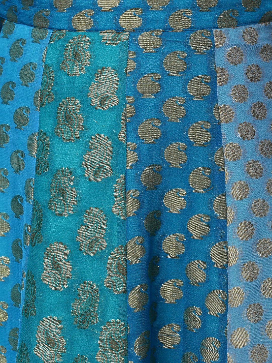 Jacquard Panelled Skirt