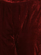 Celebrate in the Maroon Kurta Pant and Dupatta set