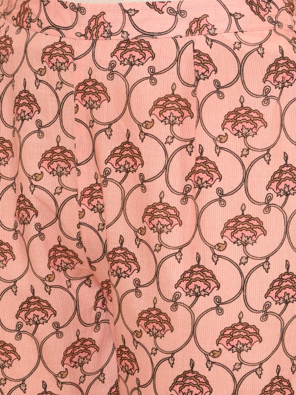 Block Printed Mughal Cotton Kurta & Pant Set