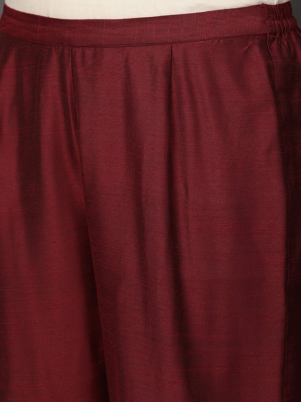 Art Silk Straight Kurta, Pants & Dupatta Set
