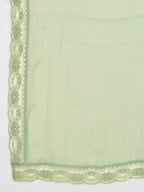 Spotlight in the calm Green Kurta salwar Dupatta set