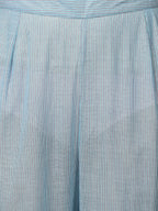 Light Blue Colour Kurta With Hand Embroidery Pant & Camisole