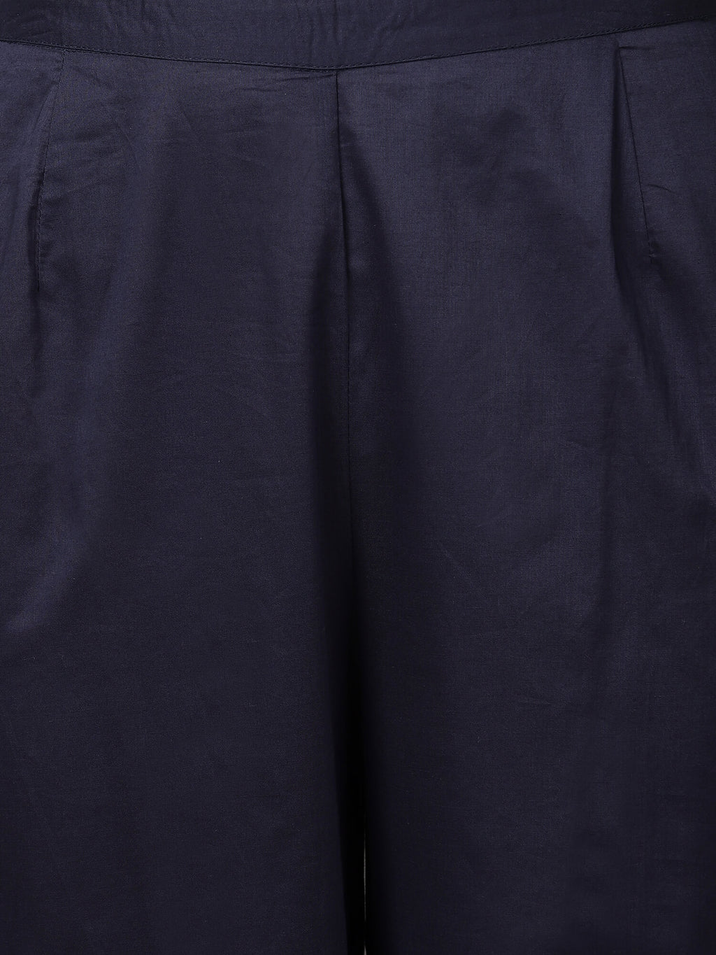 Deep Blue & Turquoise Ikat Kurta And Pant With Dupatta & Camisole