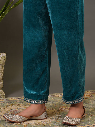 Ocean Blue Firan and Pant